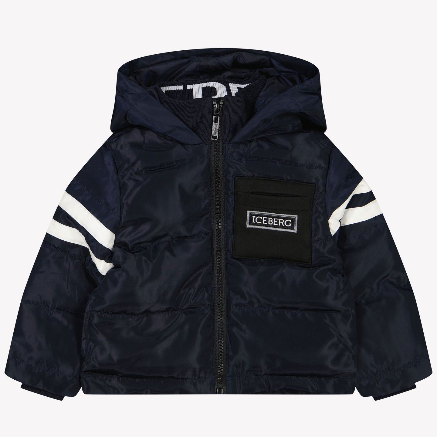 Iceberg Bebé Chicos Abrigo de invierno Navy