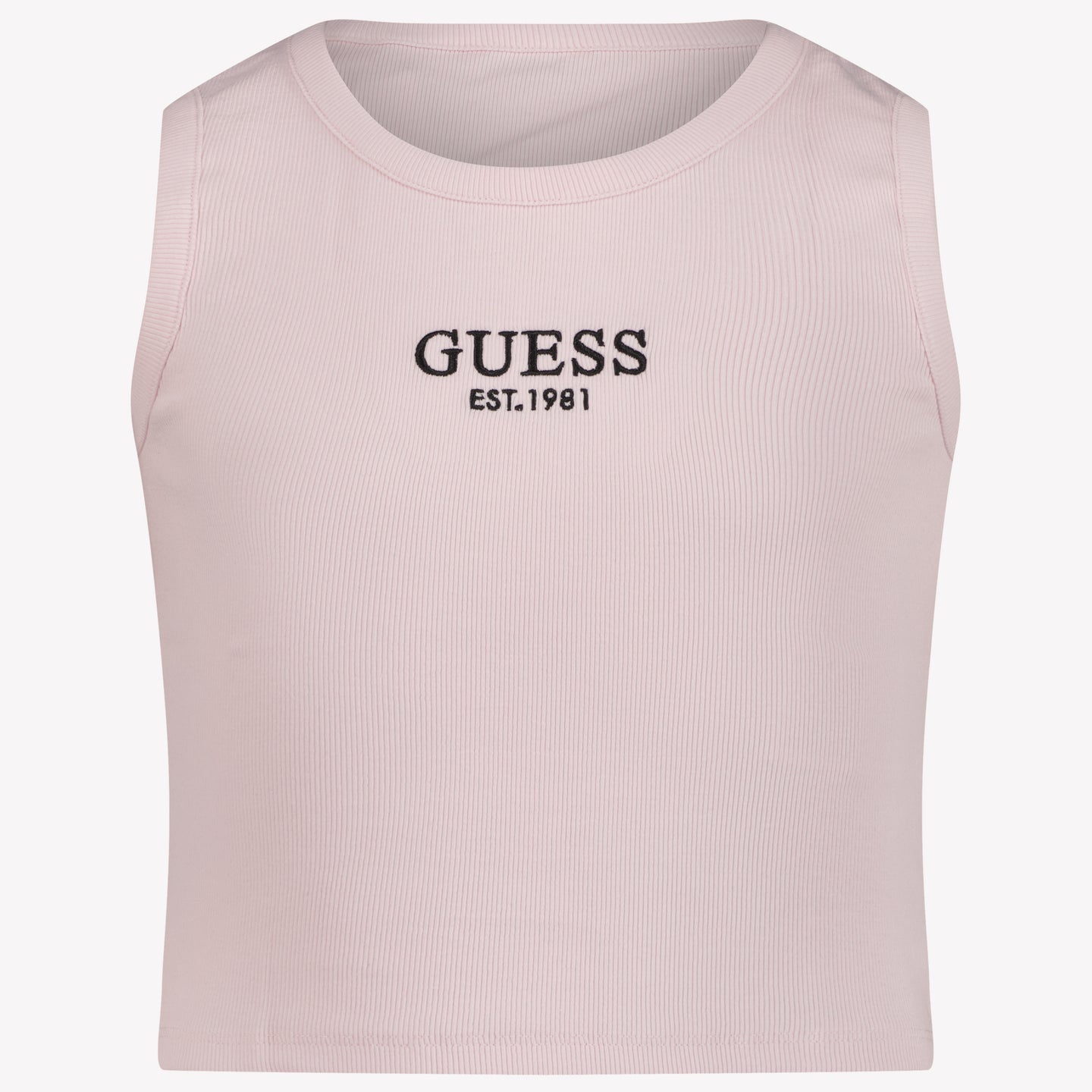 Guess Ragazzo Ragazze Maglietta Rosa Chiaro