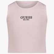 Guess Niño Chicas Camiseta Rosa claro