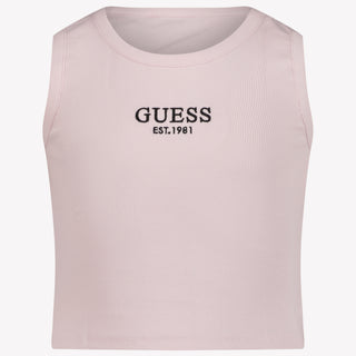 Guess Niño Chicas Camiseta Rosa claro