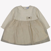 Mayoral Baby Girls Dress Beige