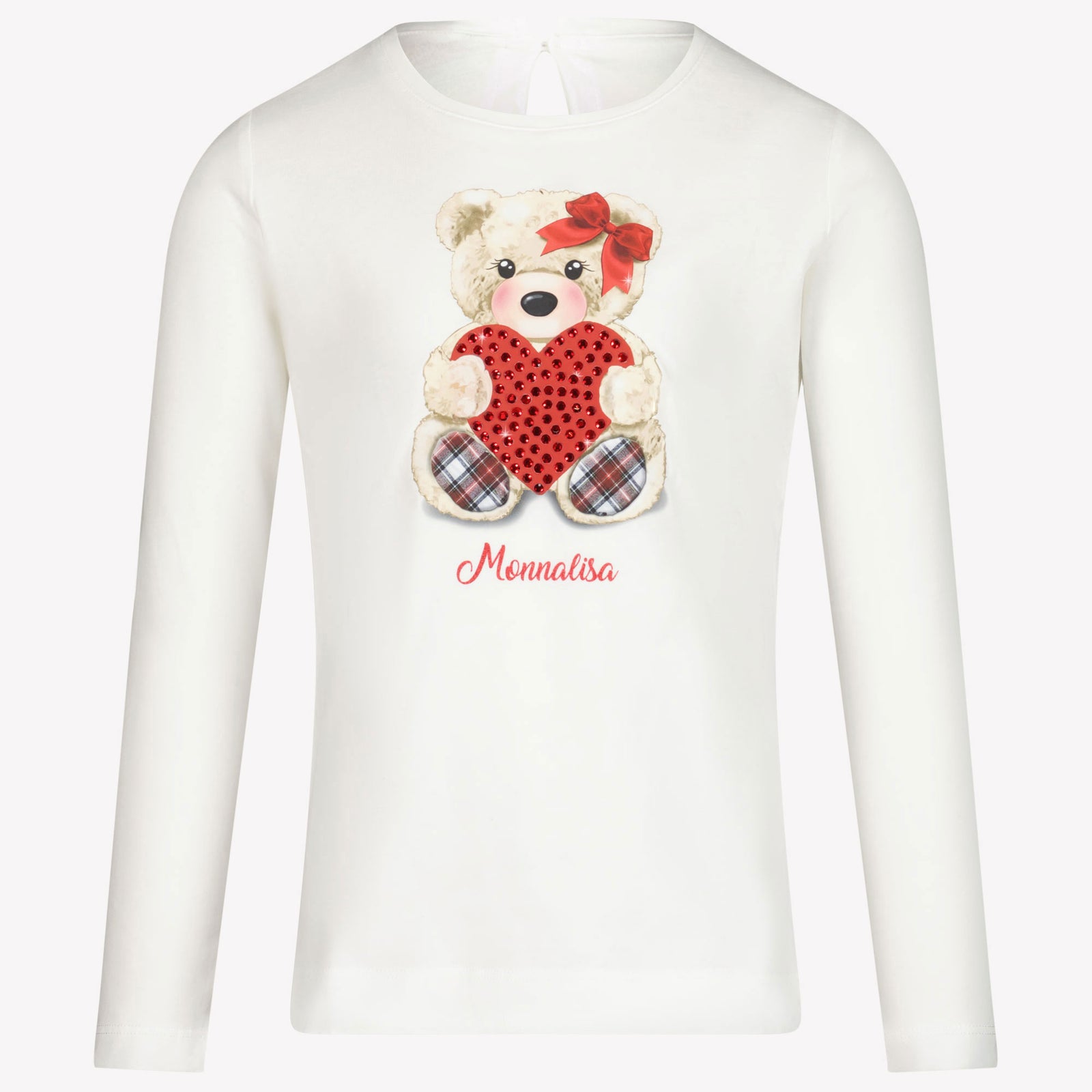 MonnaLisa Chicas Camiseta Blanco Roto