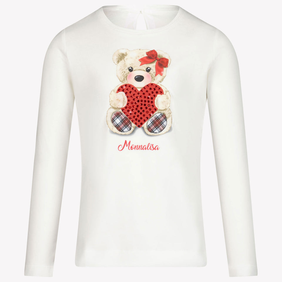 MonnaLisa Filles T-shirt de blanc