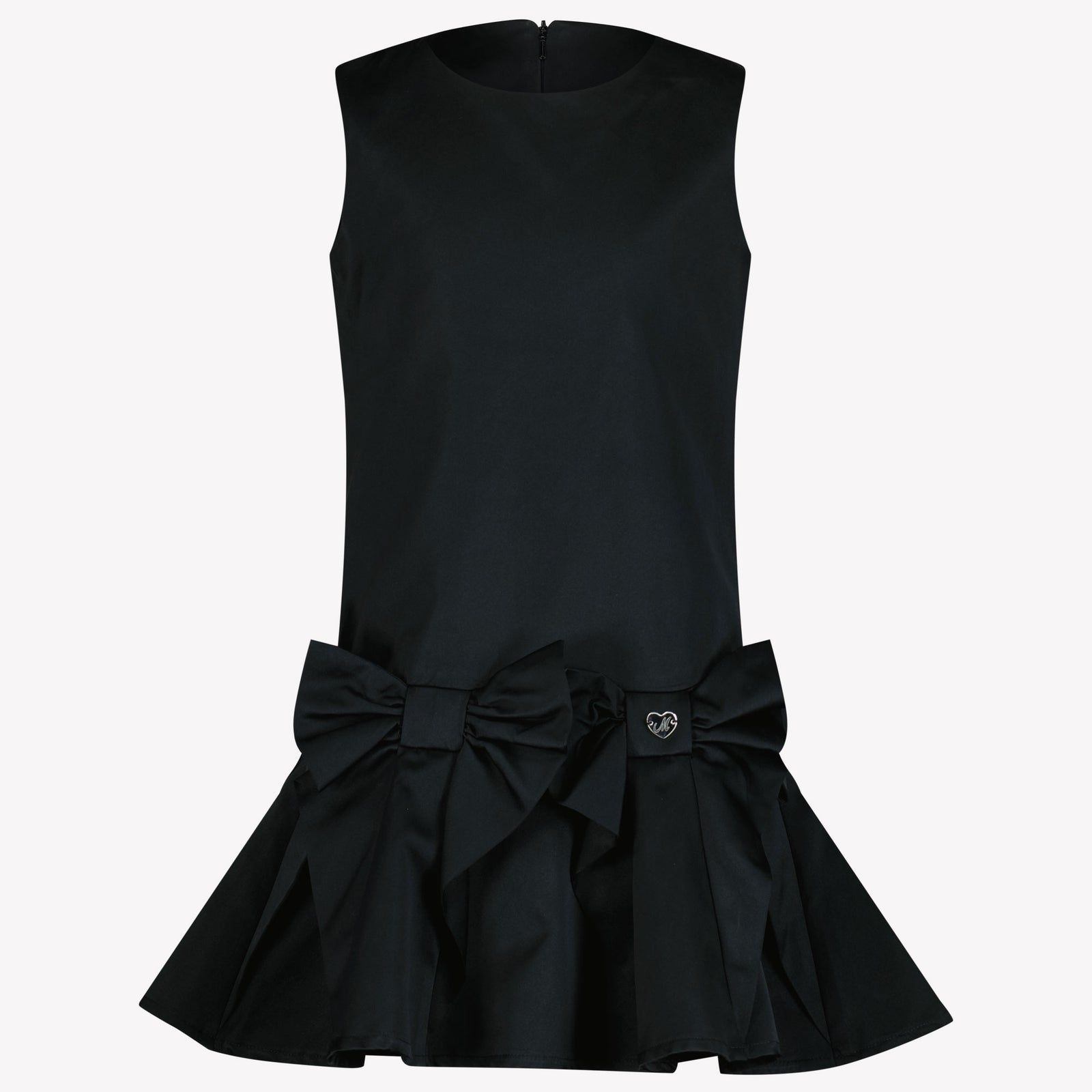 MonnaLisa Chicas Vestido Negro