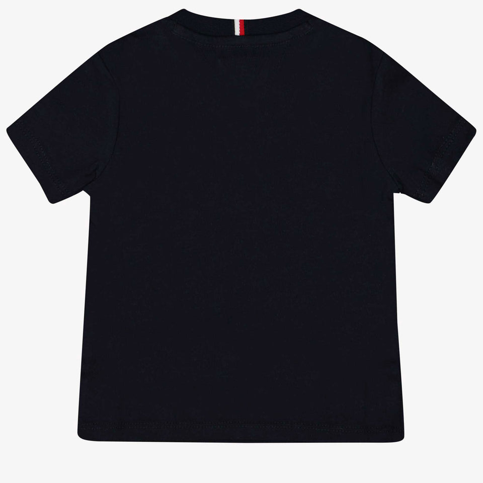 Tommy Hilfiger Bebé Chicos Camiseta Navy