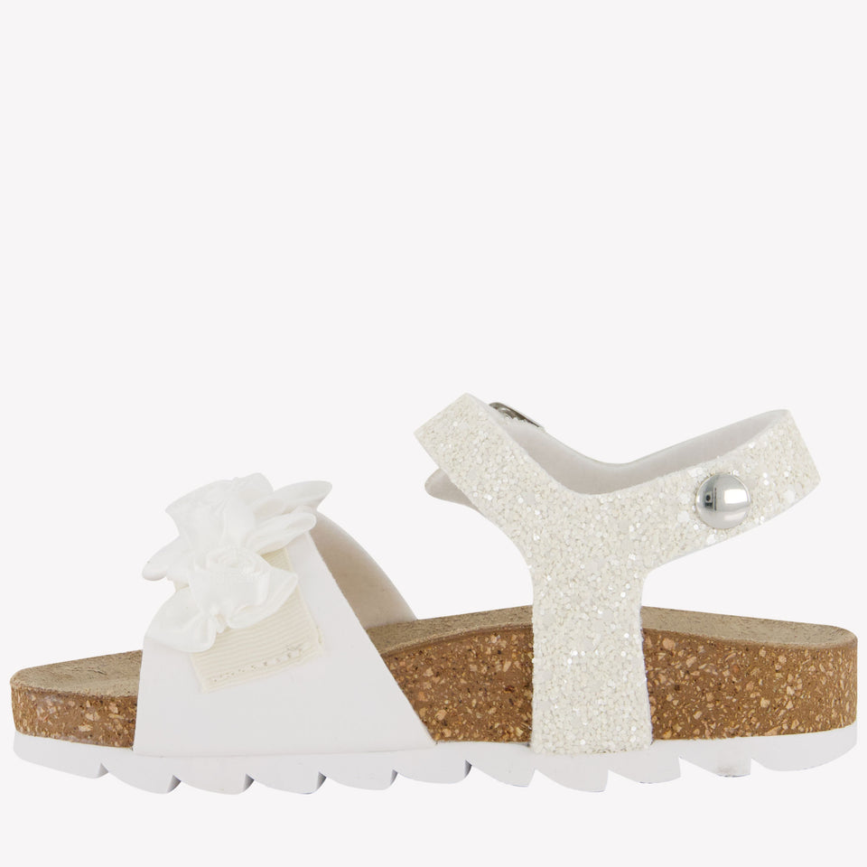 MonnaLisa Filles Sandales Blanc