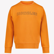 Moncler Garçons Pull-over Orange