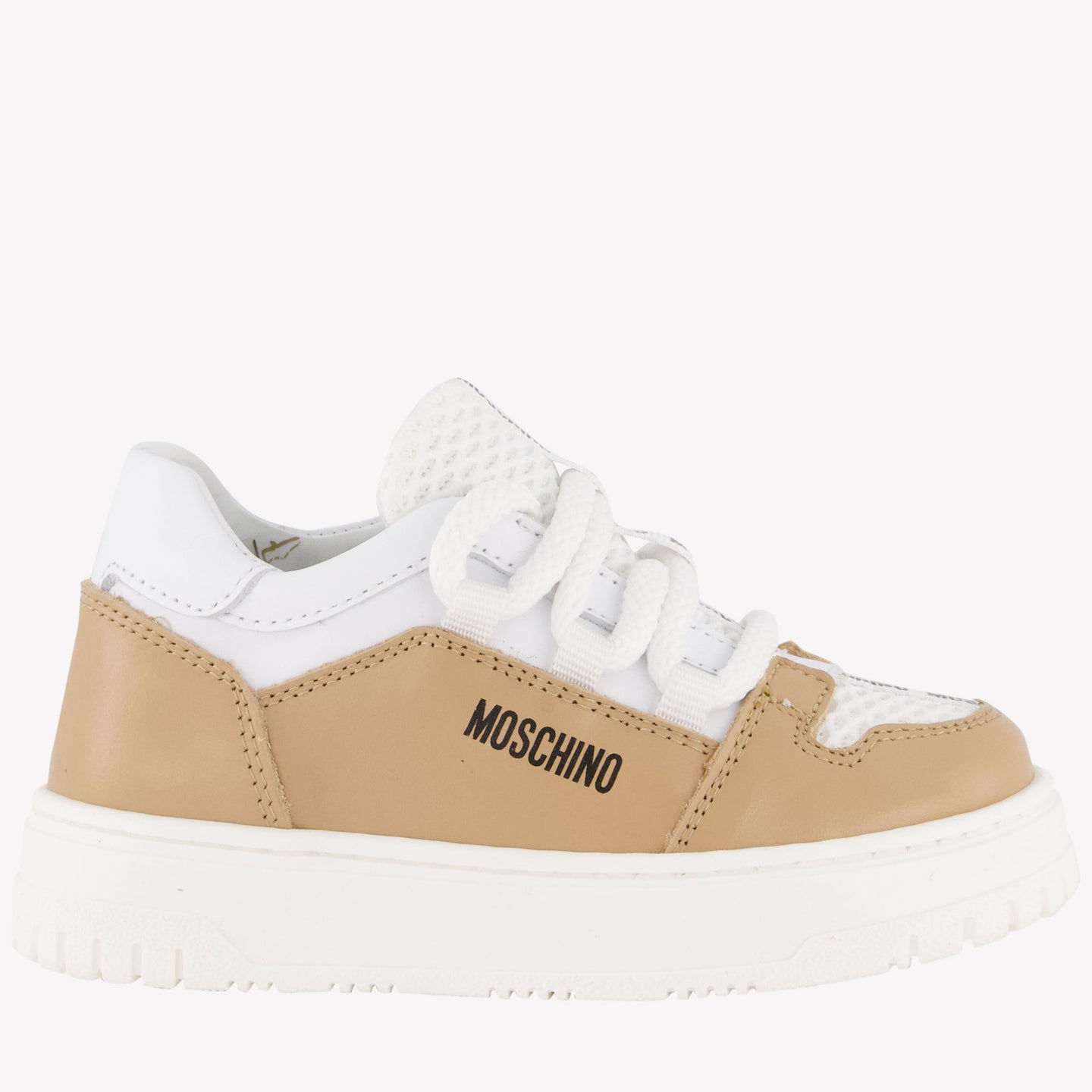 Moschino Unisex Zapatillas Beige