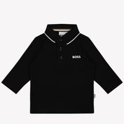 Boss Baby Jungen Polo Schwarz