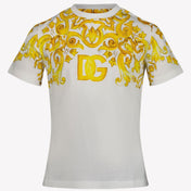 Dolce & Gabbana Camiseta de chicas amarillo