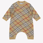 Burberry Camillo bebé Unisex Traje de caja Beige claro