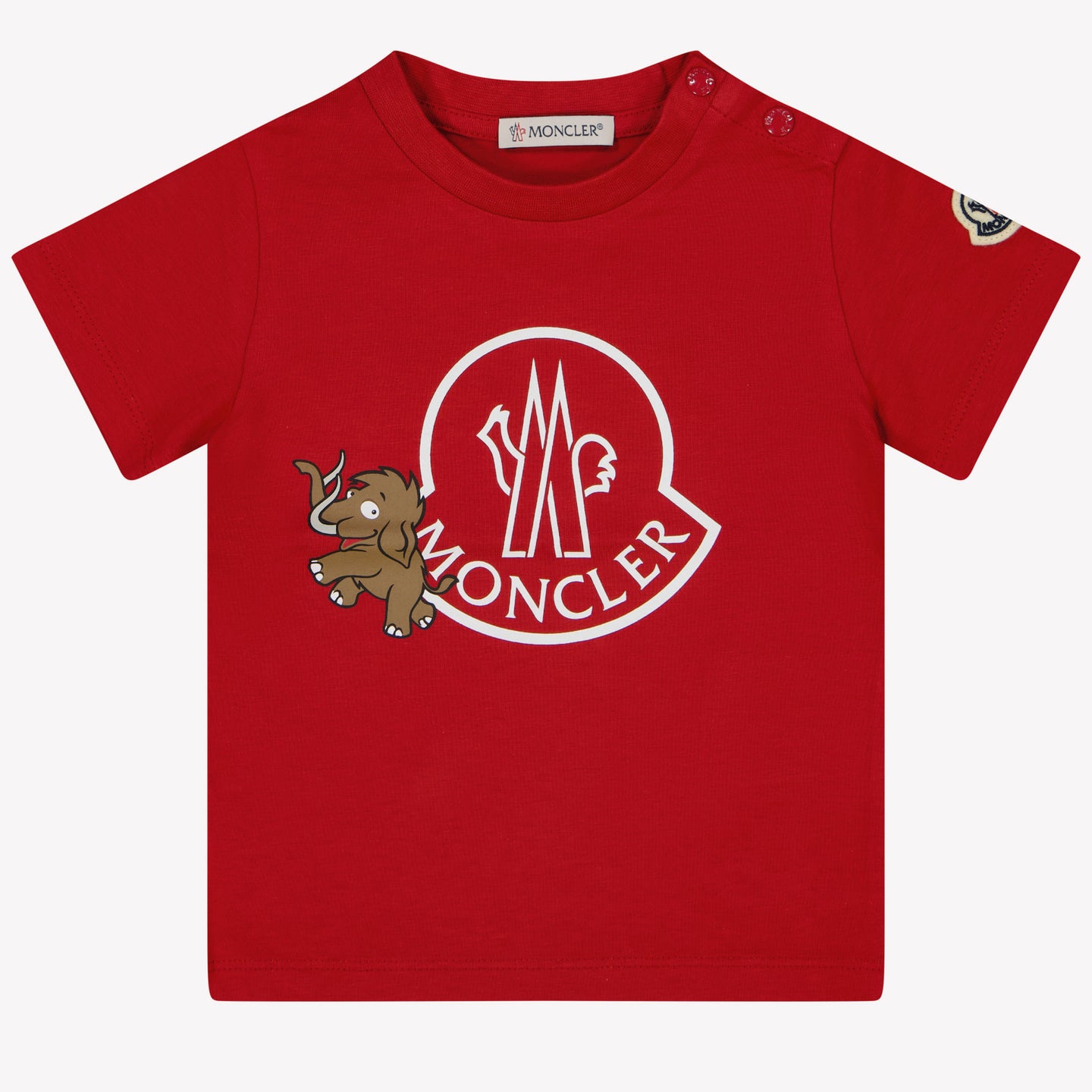 Moncler Bébé Garçons T-shirt Rouge