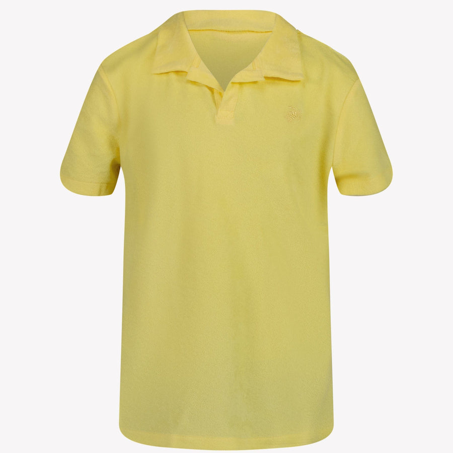 Vilebrequin Kinder Jongens Polo Geel