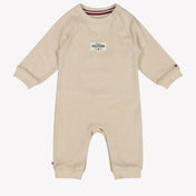 Tommy Hilfiger Bambino Unisex Tuta in scatola Beige Chiaro