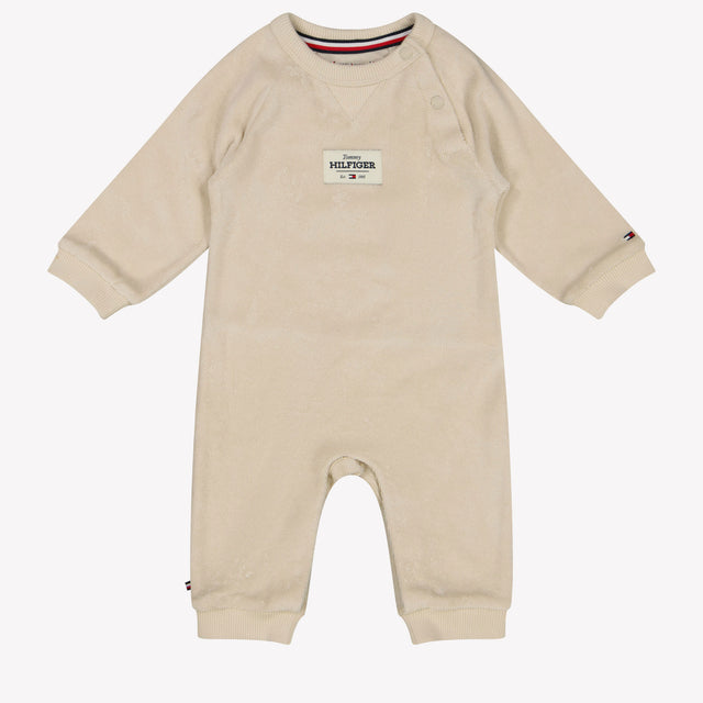 Tommy Hilfiger Bebé Unisex Traje de caja Beige claro