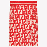 Fendi Niño Chicas Falda Rojo