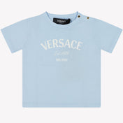 Versace Baby Unisisex T-shirt azul claro