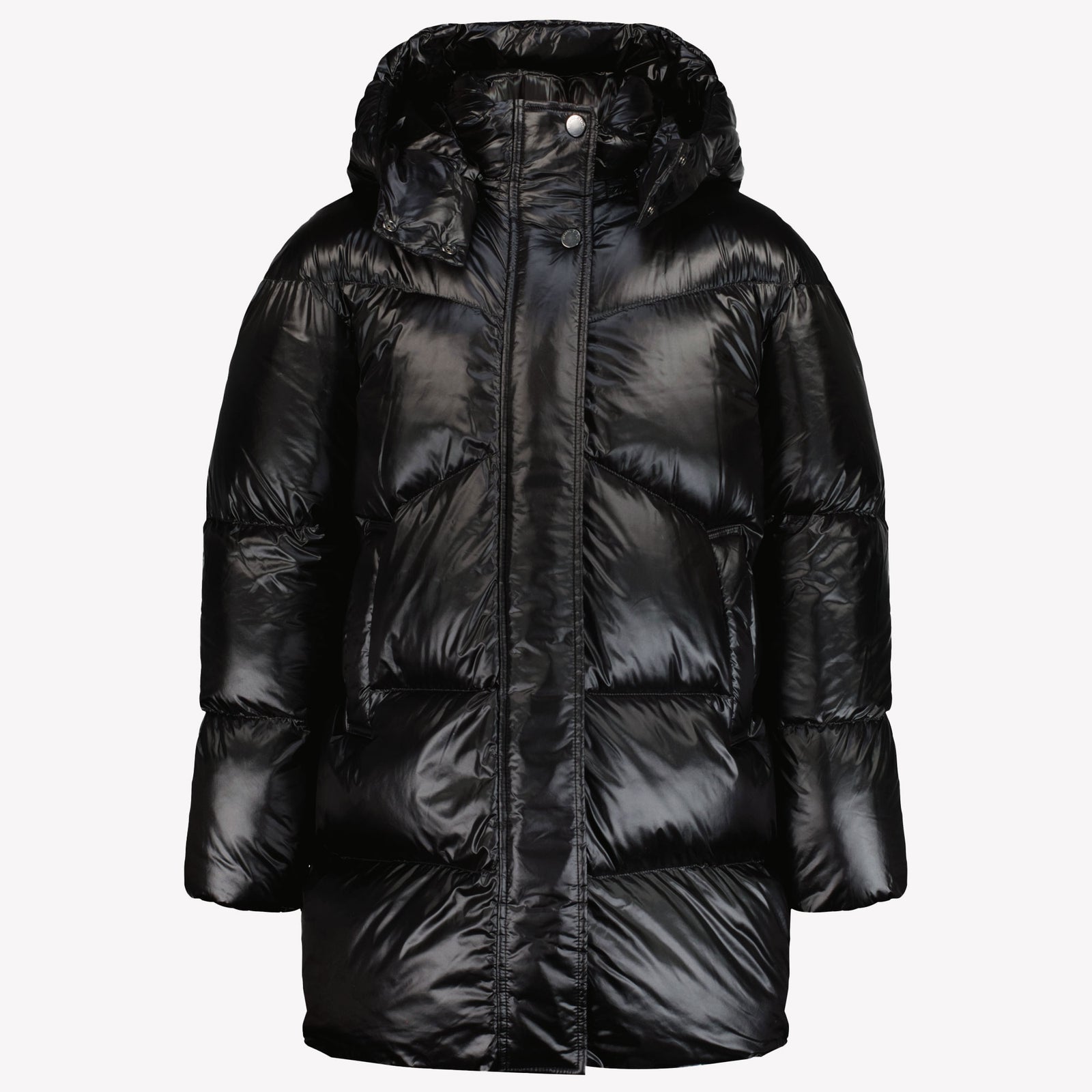 Woolrich Chaqueta aliquipa Chicas Abrigo de invierno Negro