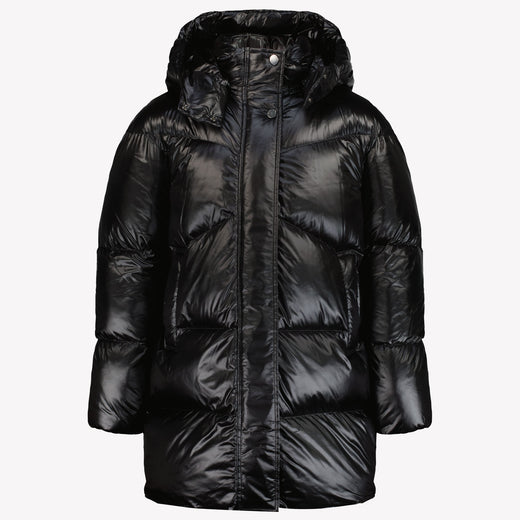 Woolrich Chaqueta aliquipa Chicas Abrigo de invierno Negro