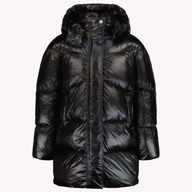 Woolrich Chicas aliquippa chicas chaqueta de invierno negra