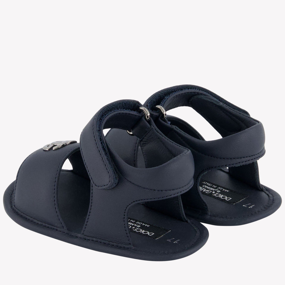 Dolce & Gabbana Jungen Sandalen in Marineblau