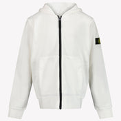 Stone Island Ragazzo Ragazzi Maglia Bianco