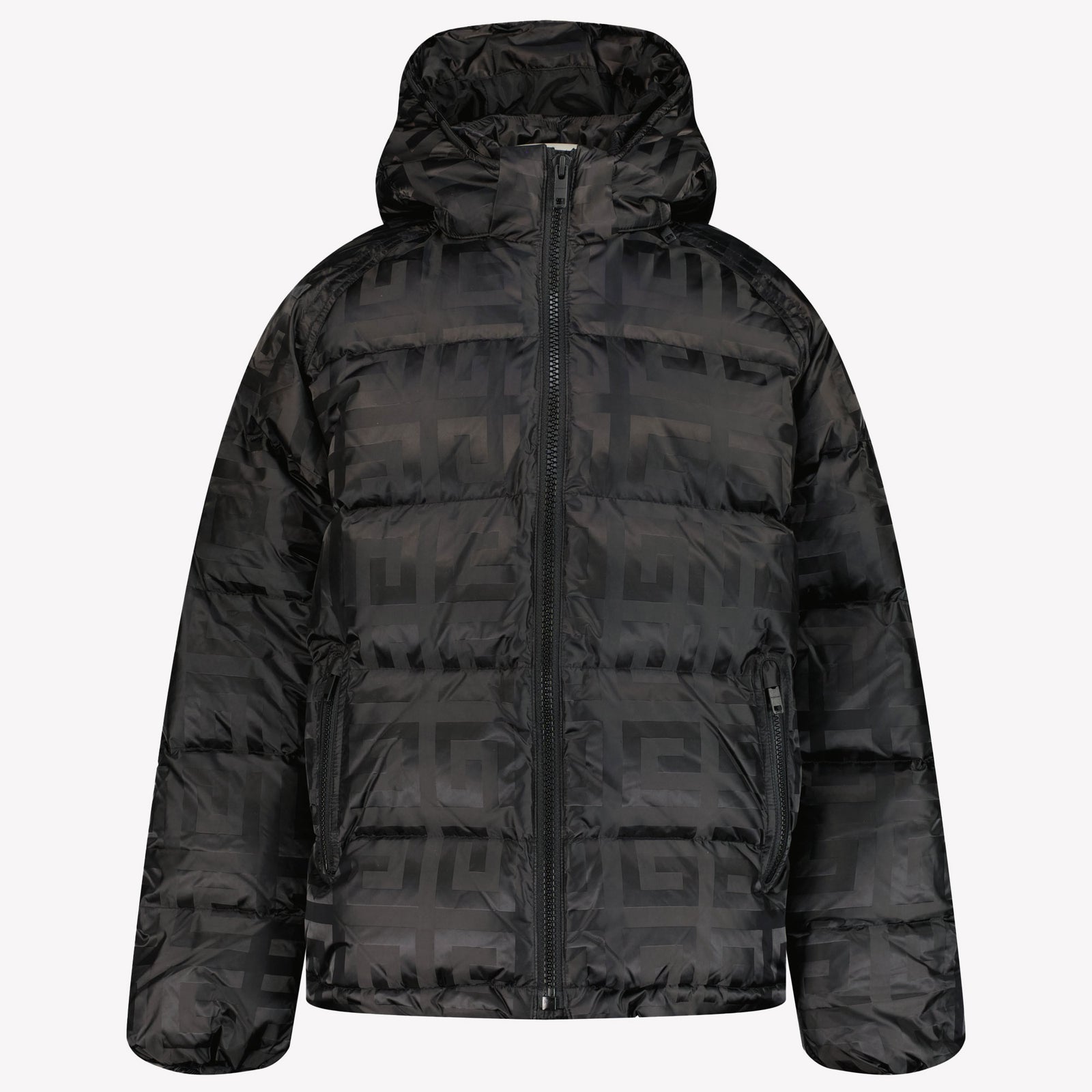 Givenchy Kinderjungen in Wintermänteln Schwarz