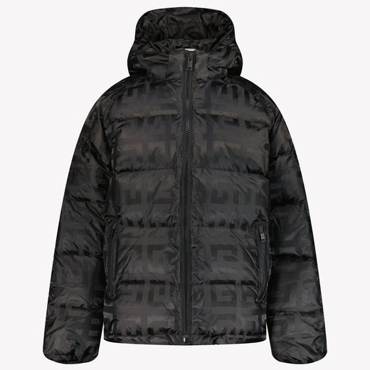 Givenchy Kinderjungen in Wintermänteln Schwarz