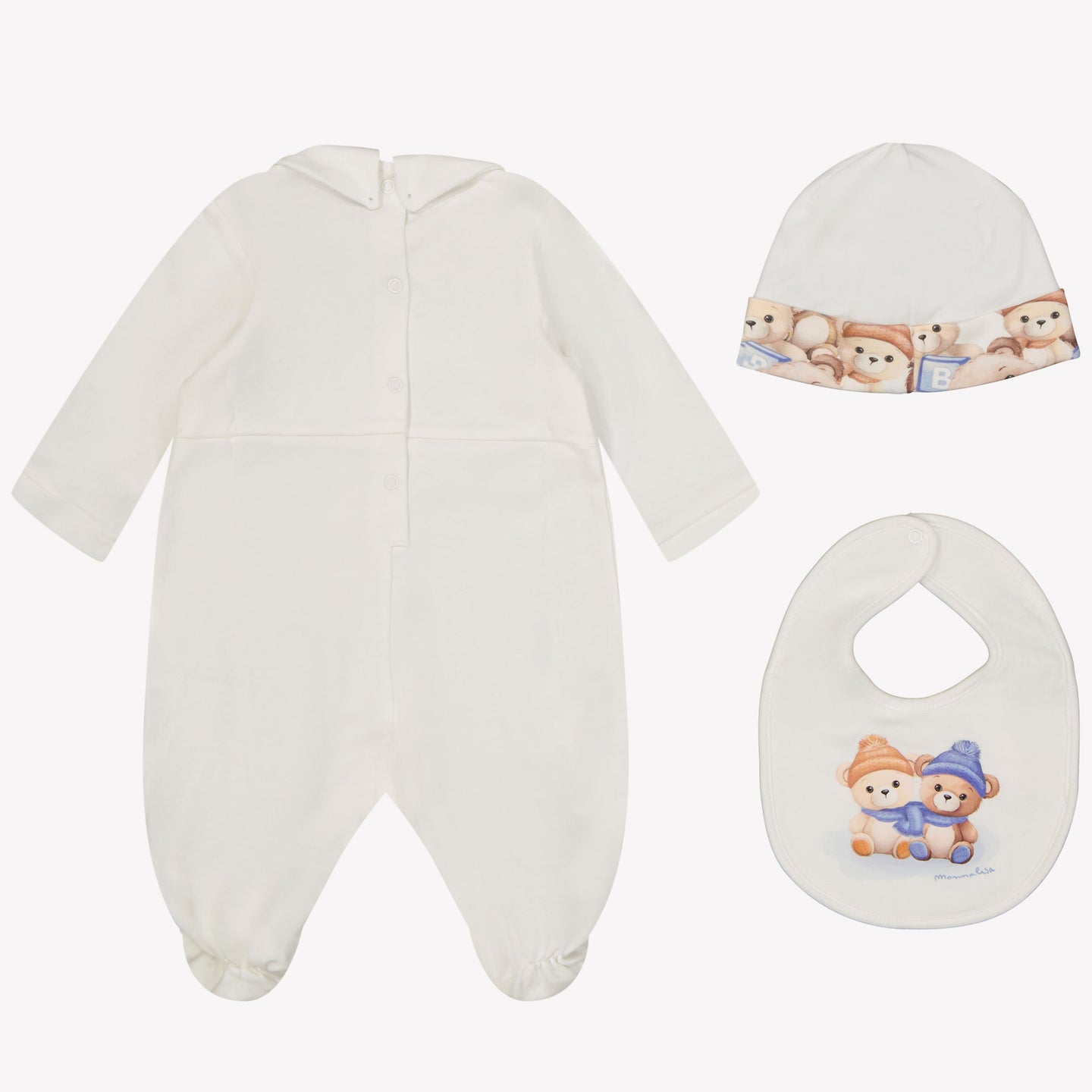 MonnaLisa Bébé Garçons Boxpack Off White