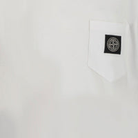 Stone Island Niño Chicos Camiseta en Blanco