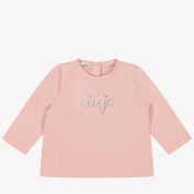 Liu Jo baby Chicas Camiseta Rosa claro