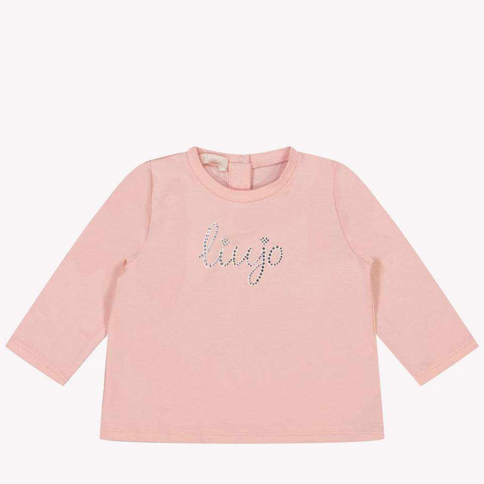 Liu Jo Baby Meisjes T-shirt Licht Roze