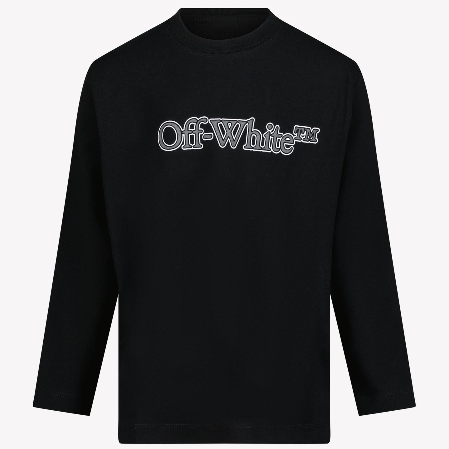 Off-White Camiseta de chicos Black