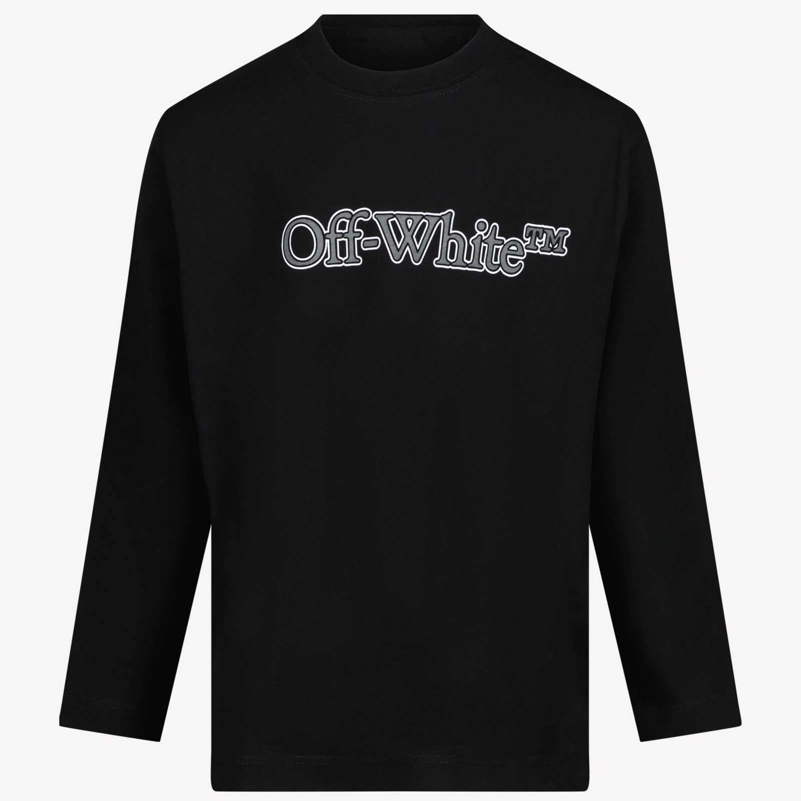 Off-White Jungen T-Shirt Schwarz