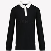 Givenchy Garçons Polo Noir