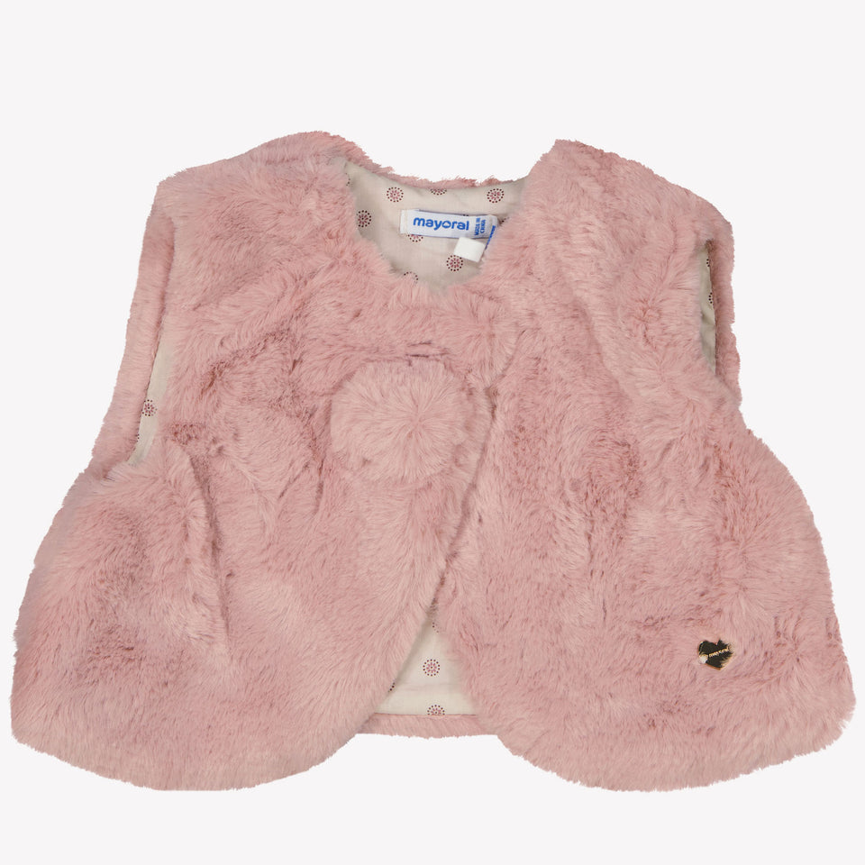 Mayoral Baby Girl Gilets rosa claro