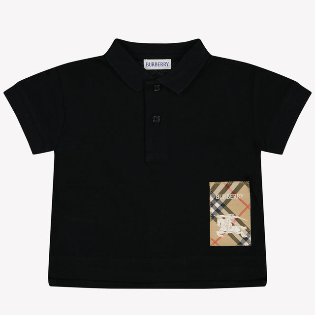 Burberry Johane Baby Ragazzi Polo Nero