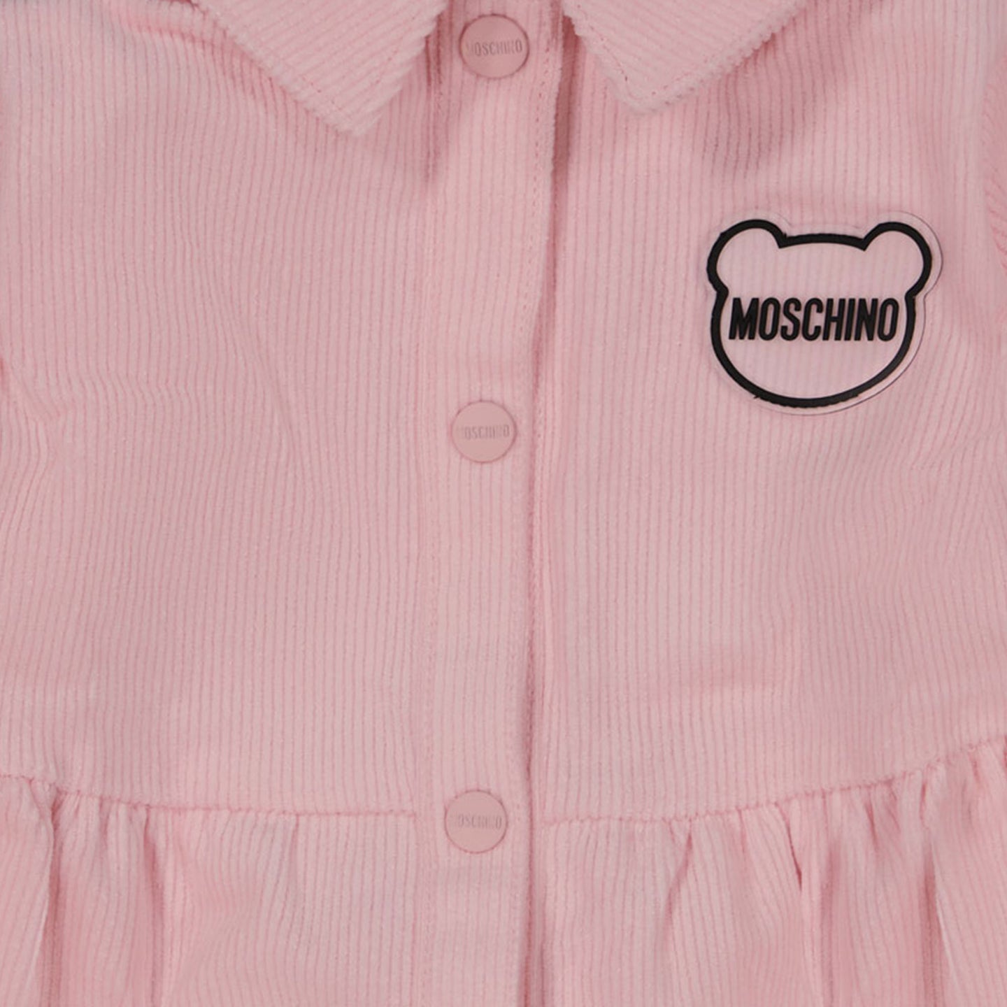 Moschino Bébé Filles Robe Rose Léger