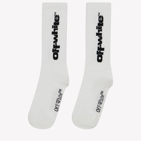 Off-White Kinder -Unisex -Socken in Weiß