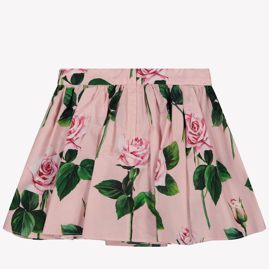 Dolce & Gabbana Bébé Filles Jupe Rose Léger
