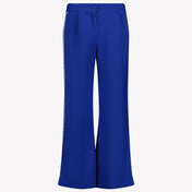 MSGM Chicas Pantalón Azul Cobalto