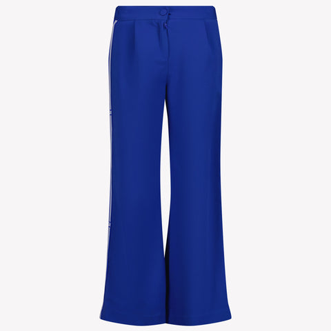 MSGM Filles Pantalon Bleu Cobalt