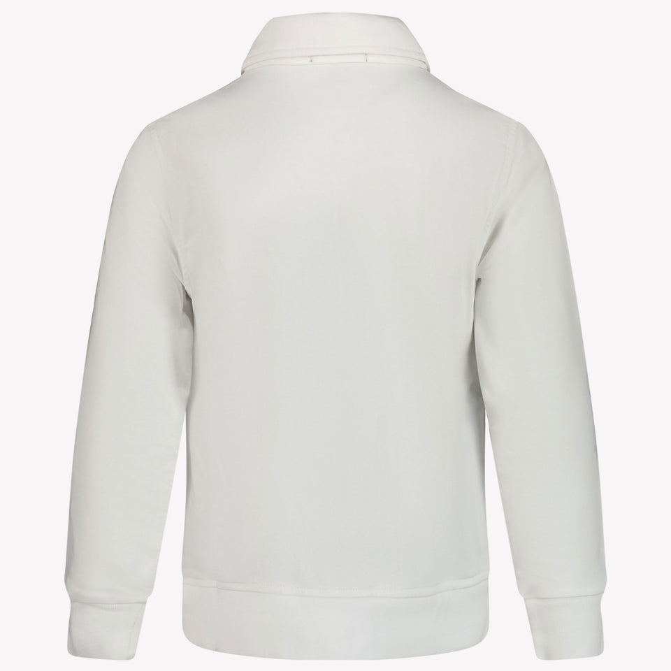 Ralph Lauren Enfant Garçons Pull Blanc