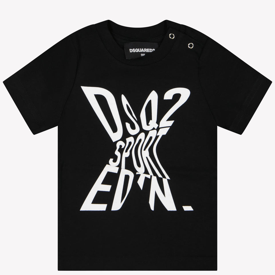 Dsquared2 Camiseta Baby Boys Black