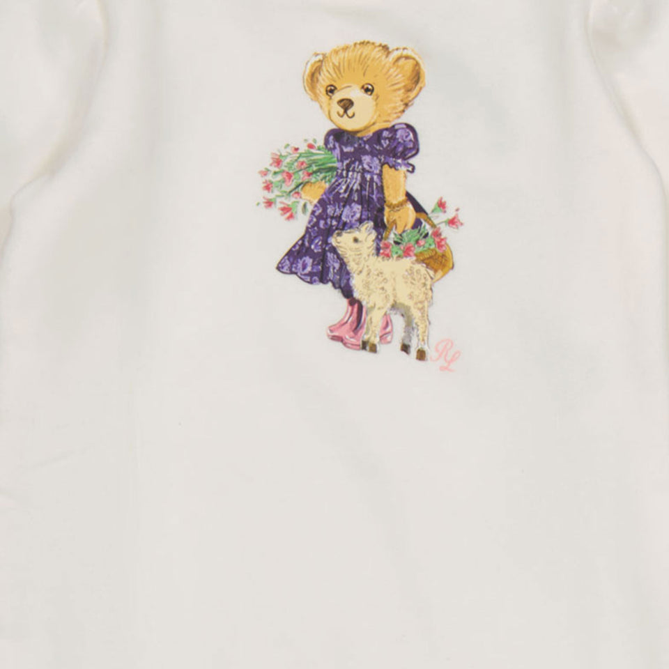 Ralph Lauren Baby Mädchen Boxanzug Weiß