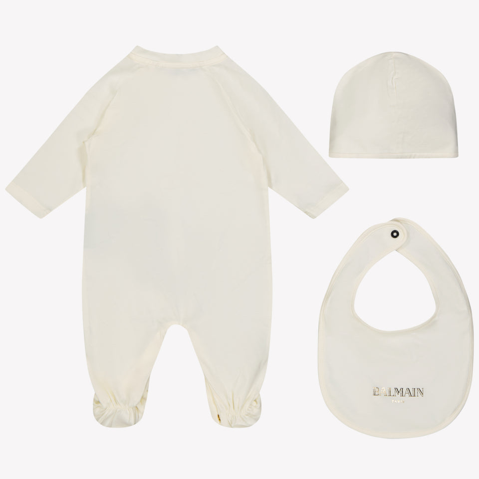 Balmain Baby Unisex Boxpakje Off White