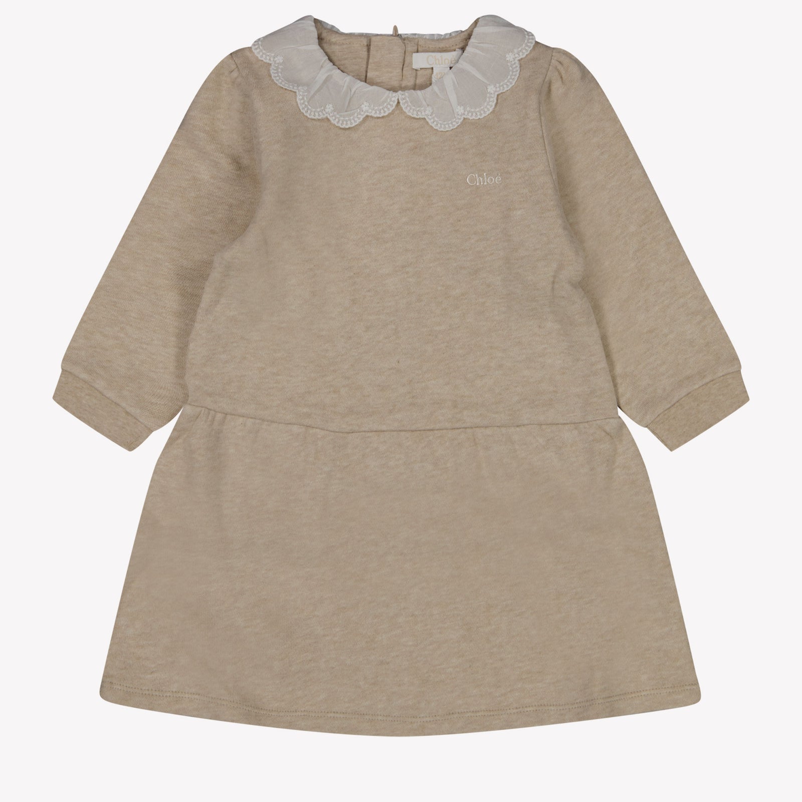 Chloé baby Ragazze Vestito Beige Chiaro