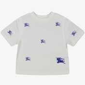 Burberry T-shirt de meninos bebês branco
