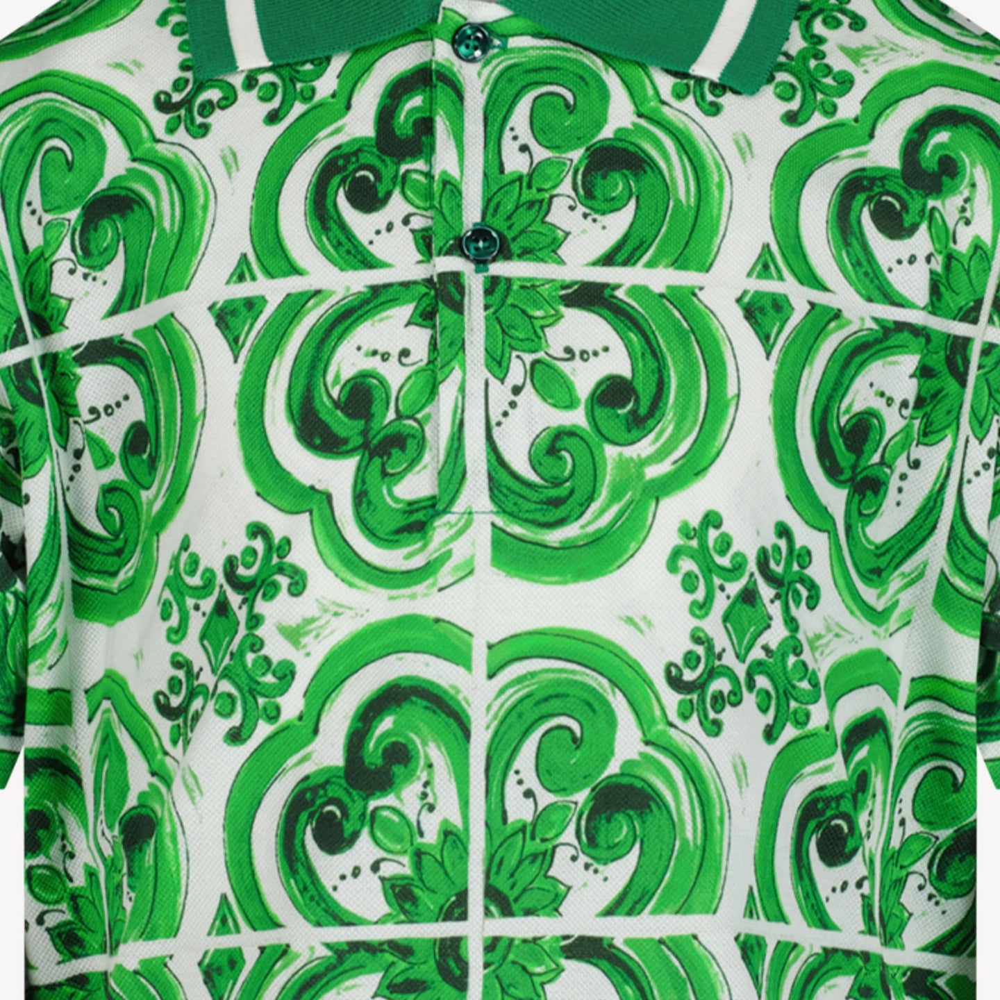 Dolce & Gabbana Jongens Polo Groen 2Y