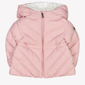 Moncler Sanaa holčička bunda světle růžová
